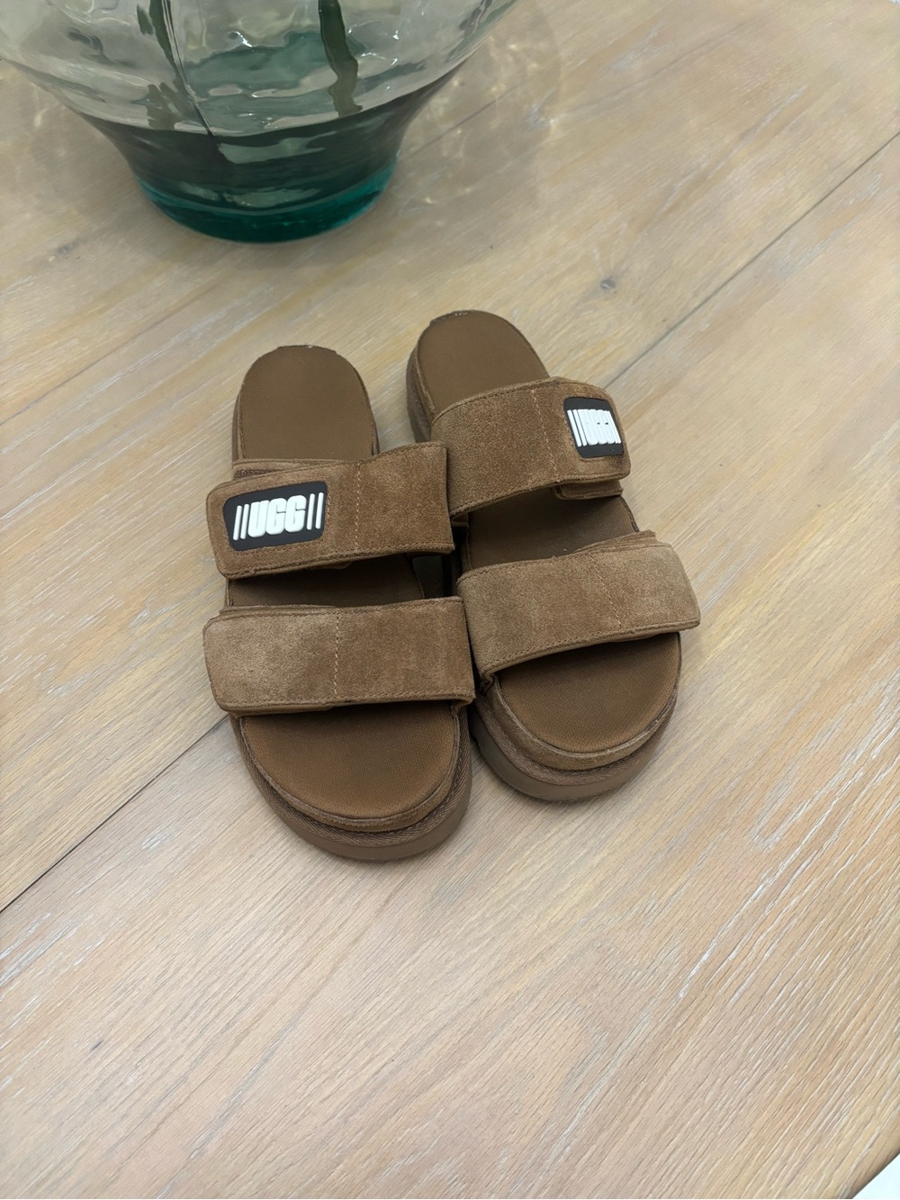 UGG chestnut brown Greer sandals
